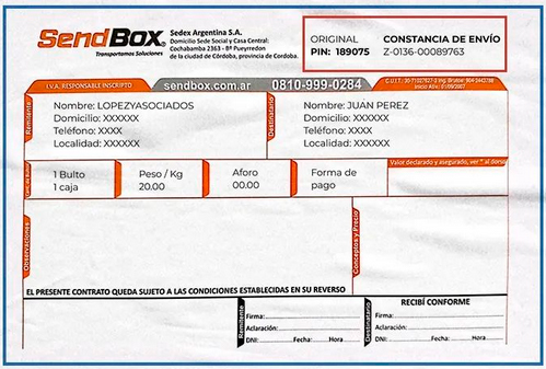 Sendbox Logistica Córdoba