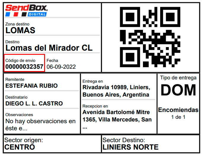 Sendbox Logistica Córdoba